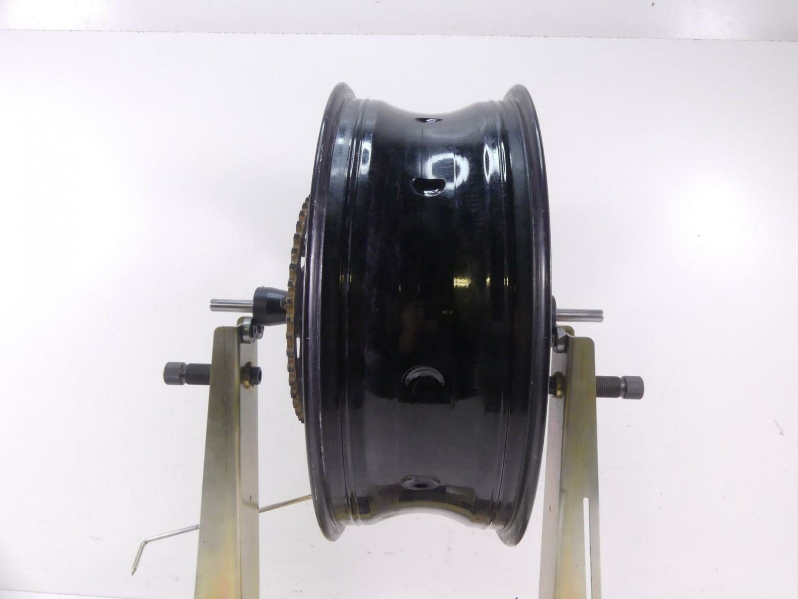 2012 BMW S1000RR K46 Straight Rear Wheel Rim 17x6 + Vortex Sprocket 36317721079 {{ shop.shopifyCountryName }} - Mototech271