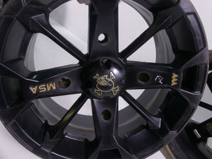 2012 Polaris Ranger 800XP Msa M17 Elixir Wheel Rim Set 14x7 - Read M17-04756