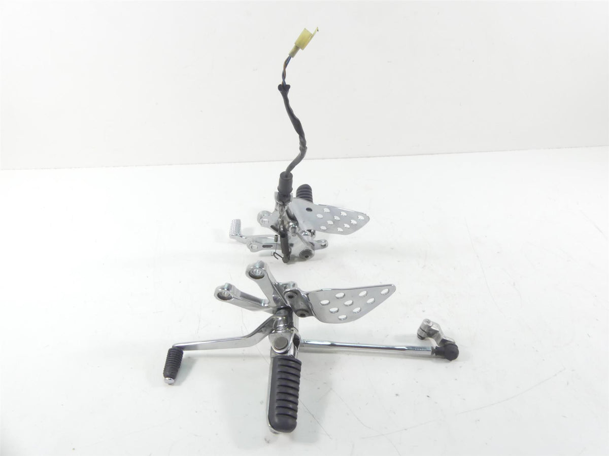 2001 Kawasaki ZX600J2 ZX6R Ninja Front Chrome Rider Footpeg Set 35011-1874 {{ shop.shopifyCountryName }} - Mototech271
