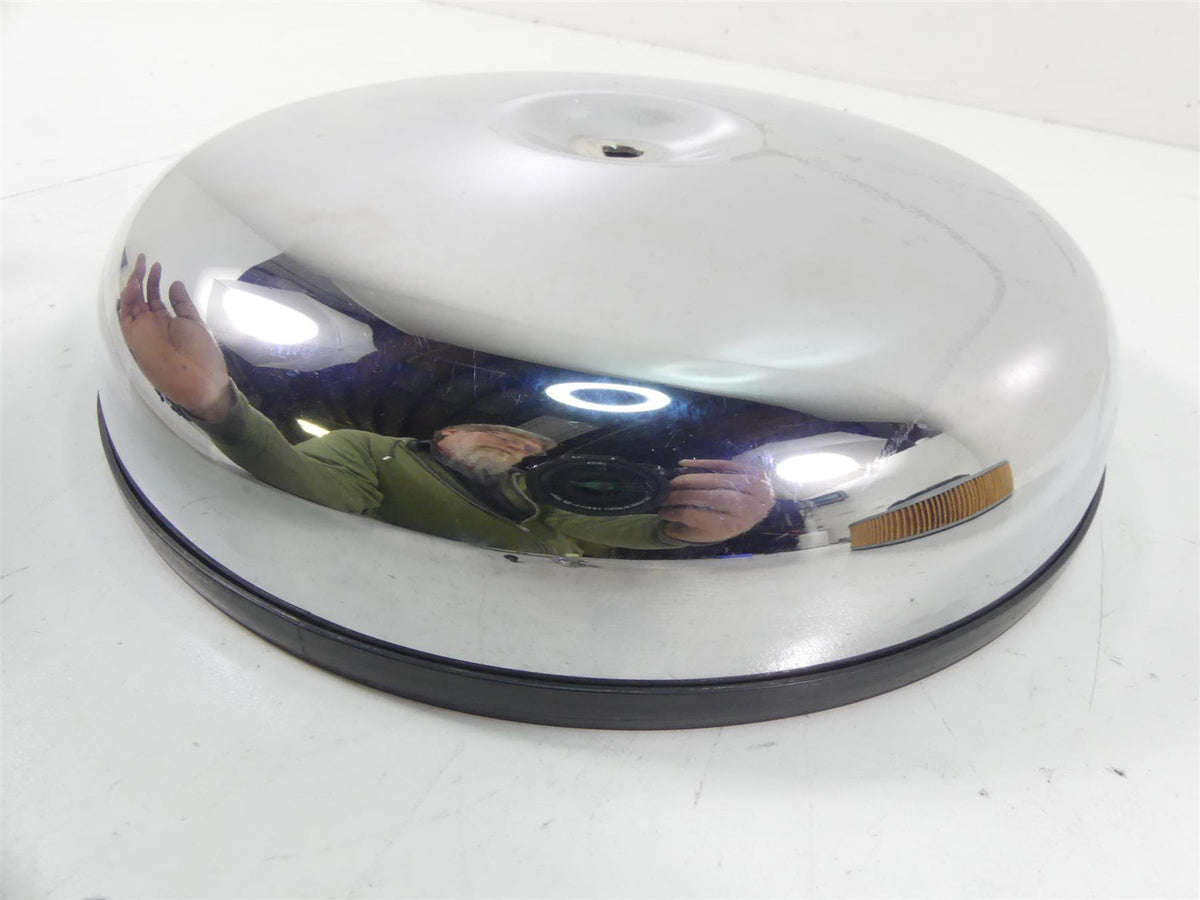 2004 Kawasaki VN1600 Meanstreak Left Air Cleaner Chrome Cover 11011-0021 {{ shop.shopifyCountryName }} - Mototech271