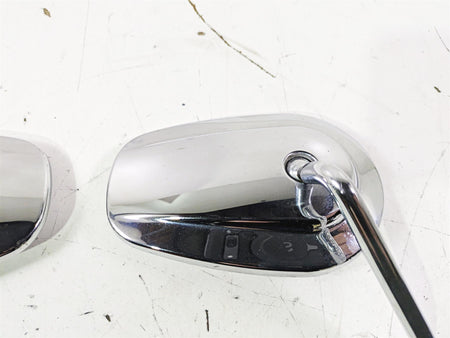2016 Harley FLSTC Softail Heritage Chrome Rear View Mirror Set 91840-03 91845-03 {{ shop.shopifyCountryName }} - Mototech271