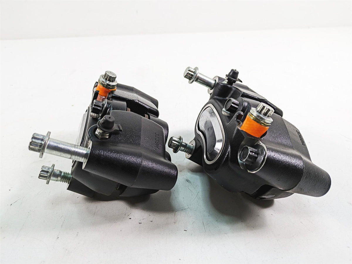 2009 Harley Dyna FXDFSE CVO Fat Bob Front Brake Caliper Set 44046-08 44047-08 {{ shop.shopifyCountryName }} - Mototech271
