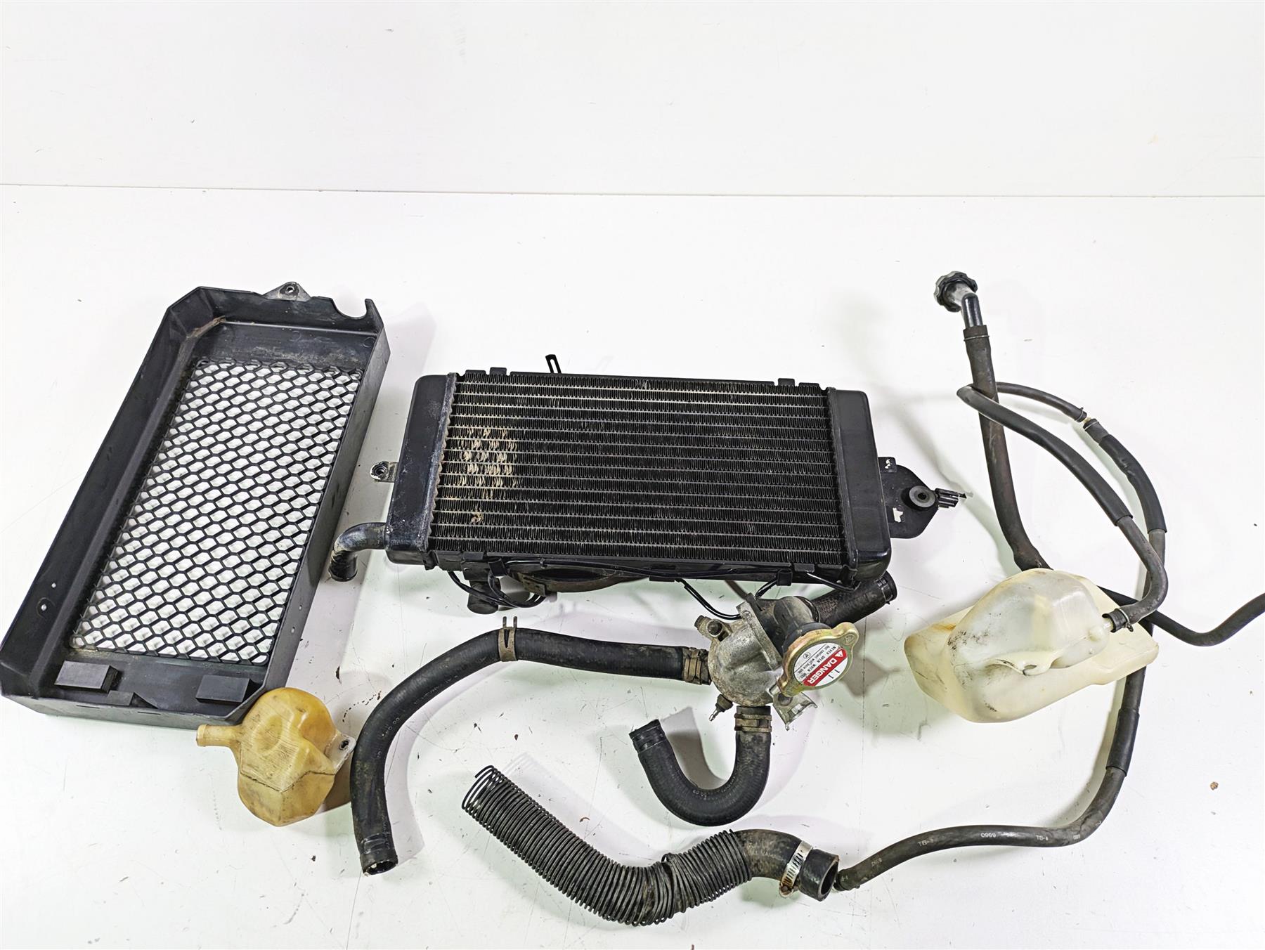2001 Honda VT1100 Shadow Sabre Radiator Fan Reservoir Hoses Set 19010-MCK-A01 {{ shop.shopifyCountryName }} - Mototech271