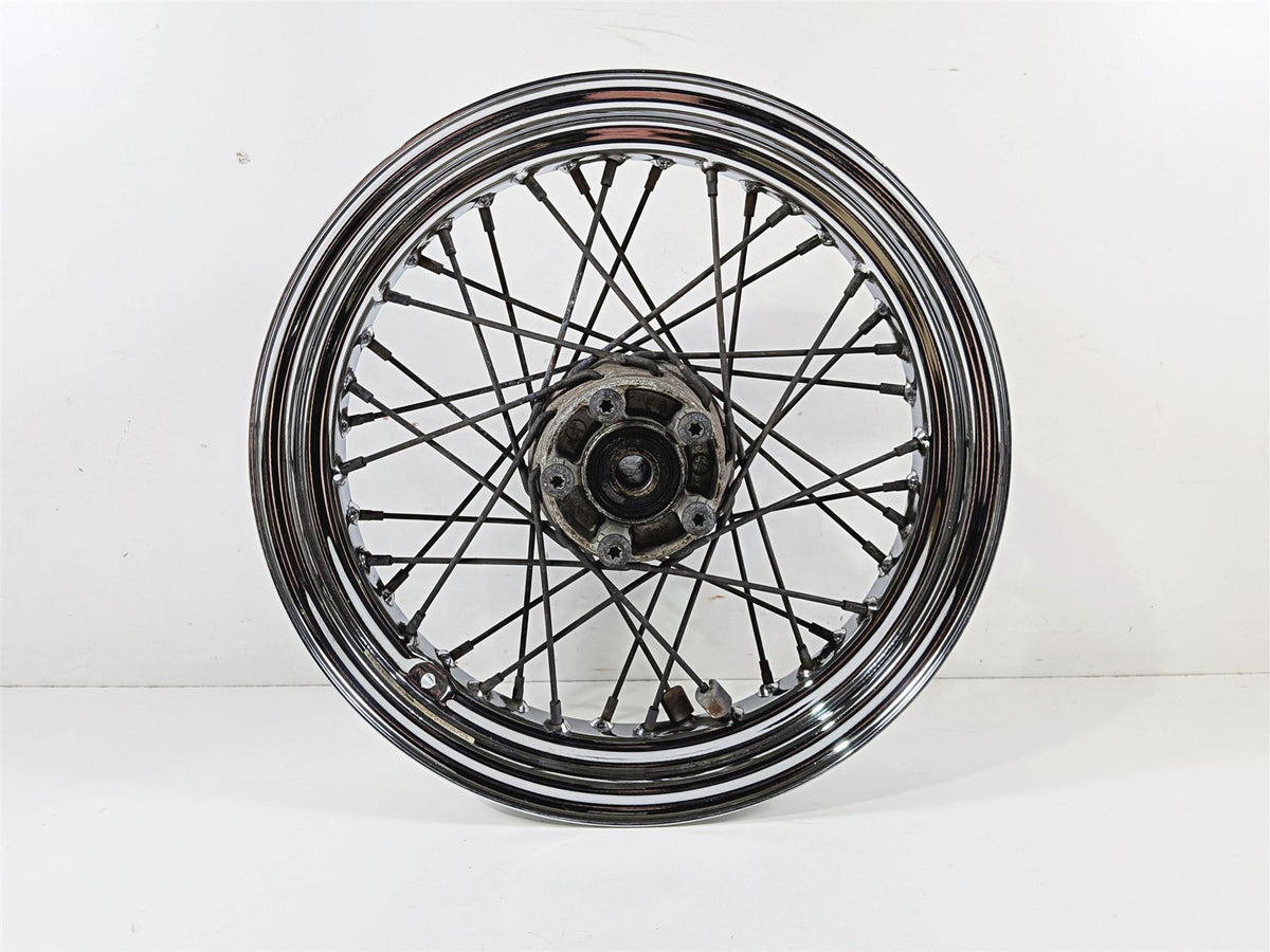 2001 Harley FLHRCI Road King 16x3 Rear Wheel Spoke Rim - Read 40975-05A {{ shop.shopifyCountryName }} - Mototech271