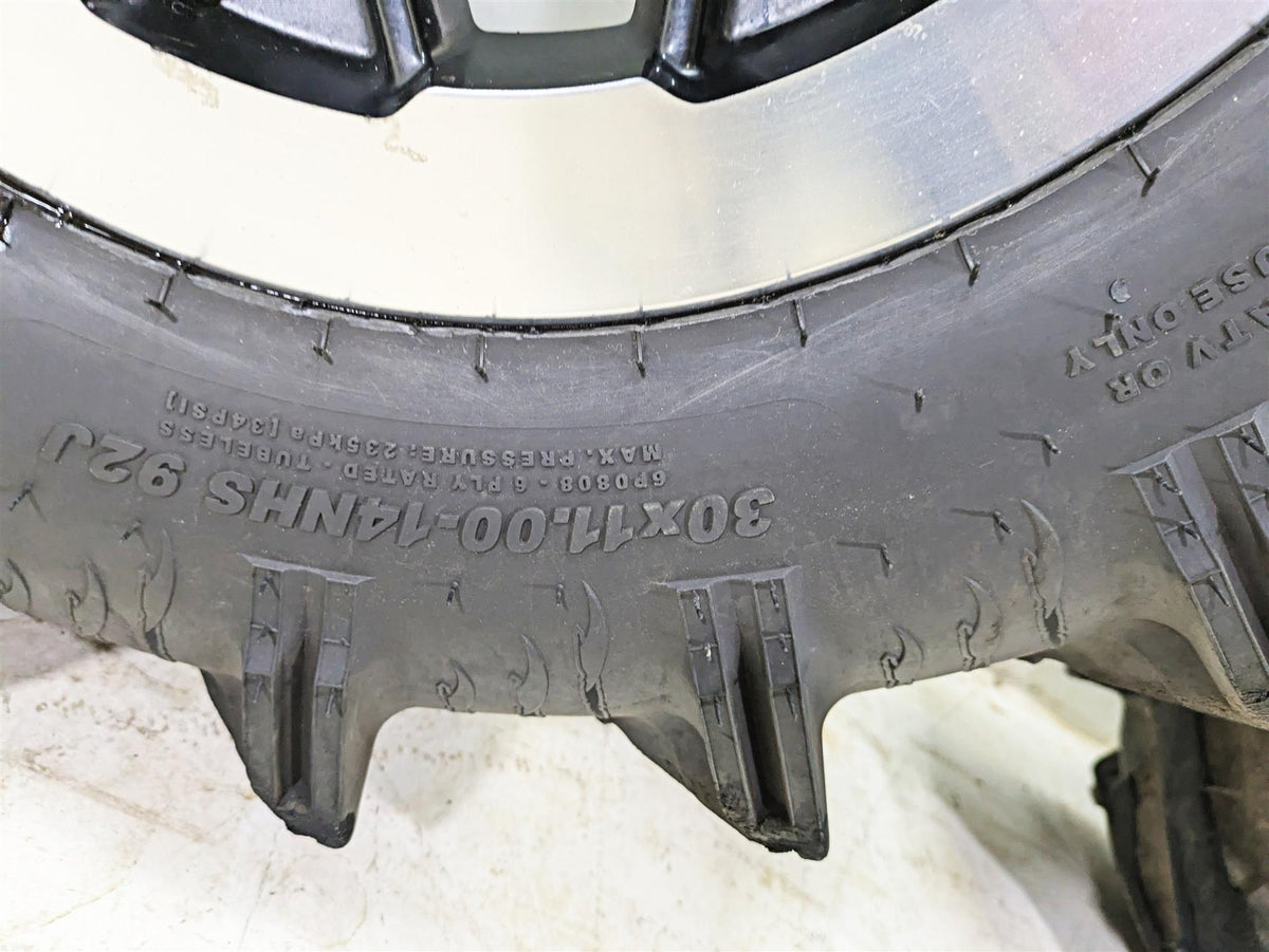 2023 Can Am Maverick X3 XMR Turbo RR Straight Wheel Rim Set 14x7 705402256 {{ shop.shopifyCountryName }} - Mototech271