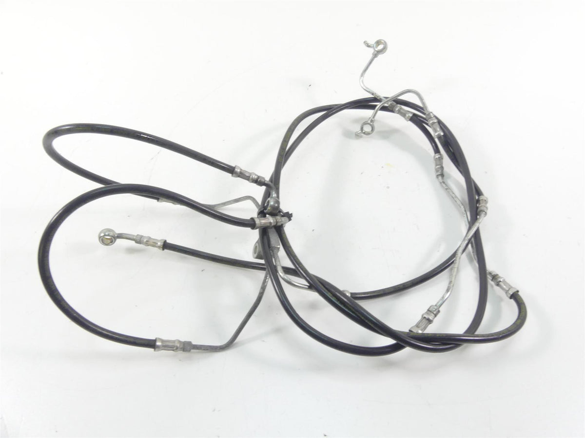 2013 Harley Touring FLHTP Electra Glide Front Abs Brake Line Hose Set 40612-09 {{ shop.shopifyCountryName }} - Mototech271