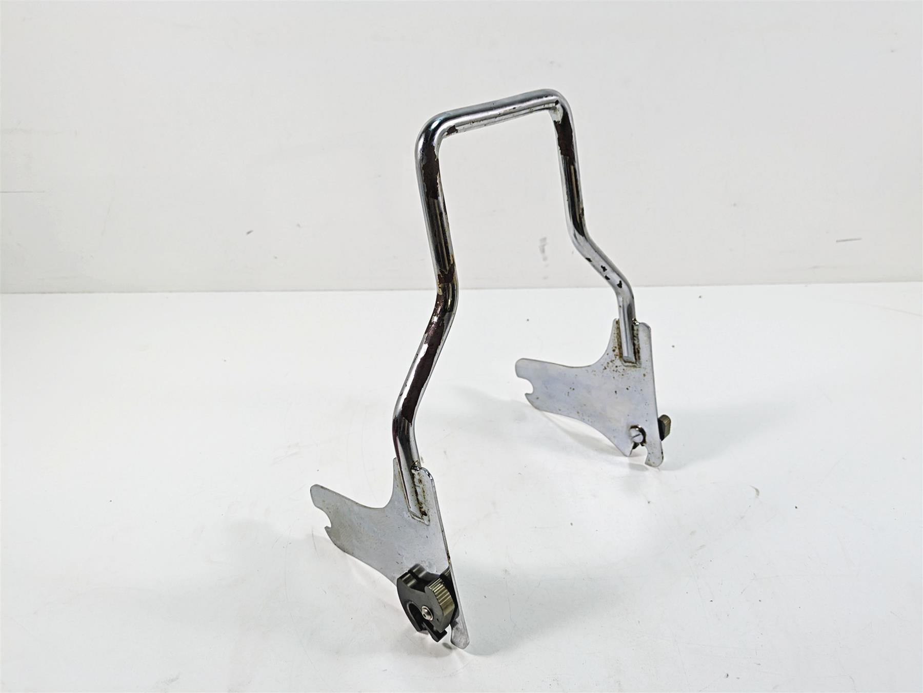 2006 Harley Touring FLHXI Street Glide Sissybar Sissy Bar Backrest 15" + Mounts {{ shop.shopifyCountryName }} - Mototech271