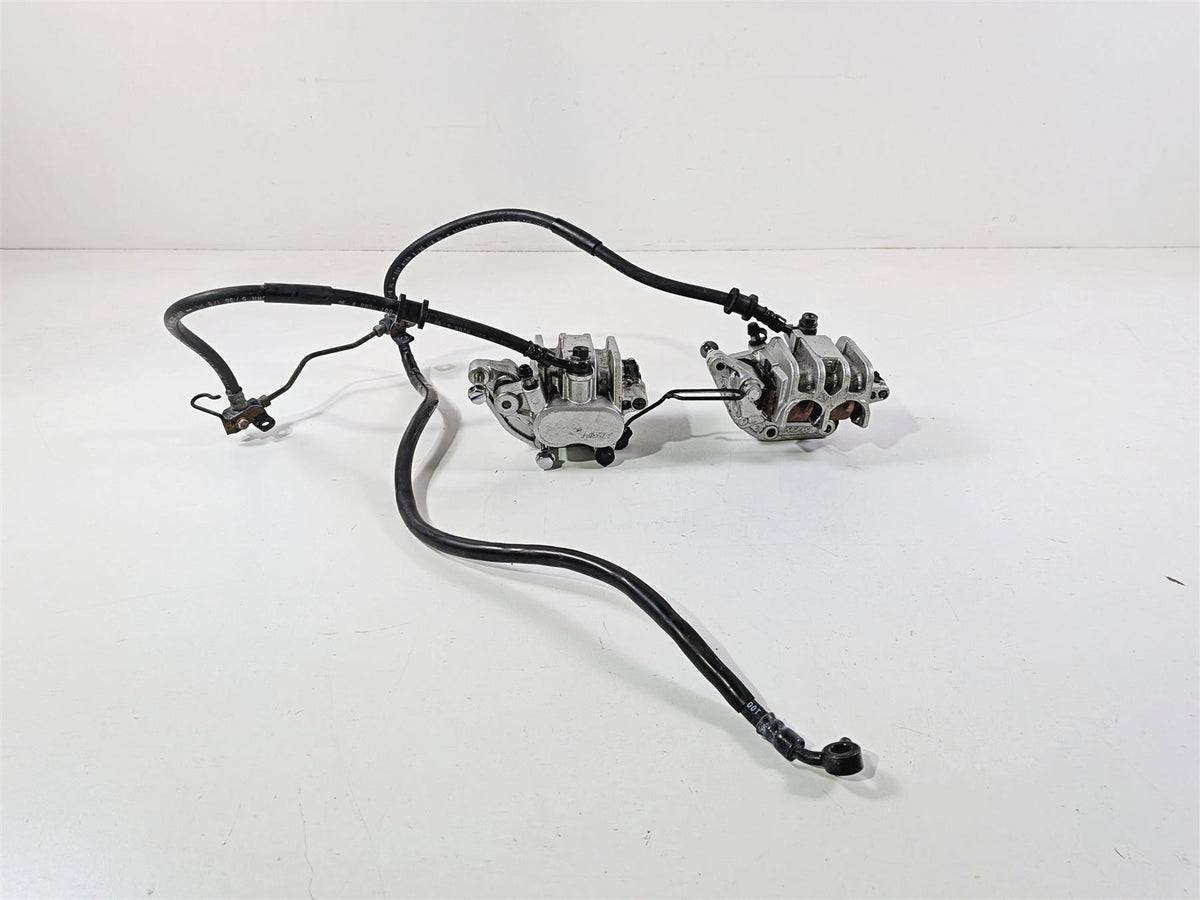 1997 Honda GL1500 CA Valkyrie Nissin Front Brake Caliper Set 45150-MZ0-006-Mototech271