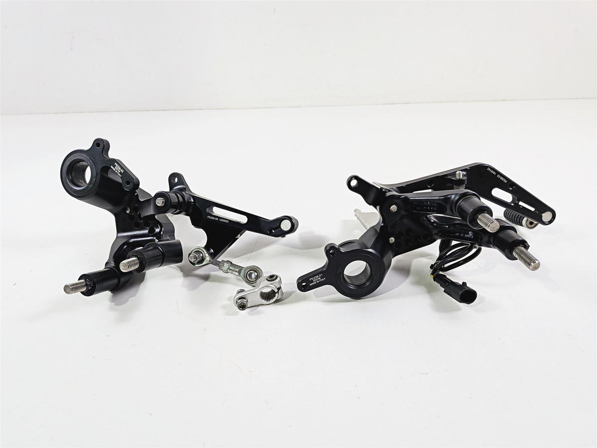 2008 Ducati Hypermotard 1100 S Rizoma Rearset Foot Peg & Pedal Set PE208-01-Mototech271