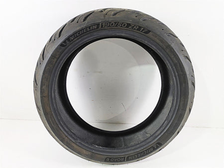 Used Rear Motorcycle Tire Michelin Road 6 190/50 ZR17 3528701847610 {{ shop.shopifyCountryName }} - Mototech271