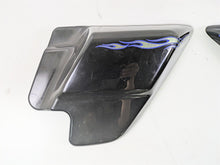 Load image into Gallery viewer, 2007 Harley Touring FLHRSE CVO Road King Side Covers Fairings Black Ice 66048-97
