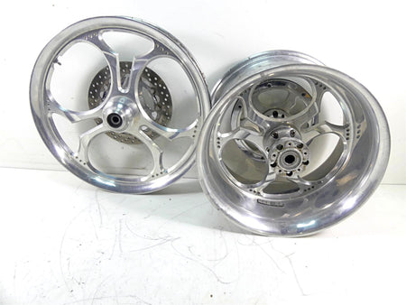 2009 Big Dog K9 Diamond Front Rear Wheel Rim 21x2.15 8x10.5 061908 061108 {{ shop.shopifyCountryName }} - Mototech271