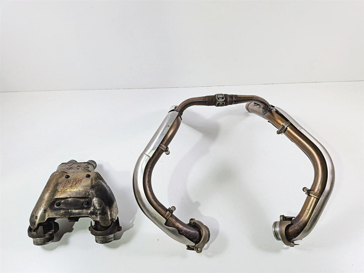 2009 Yamaha VMX17 V-Max 1700 Exhaust Header Pipe Set 2S3-14602-01 2S3-14650-01-Mototech271