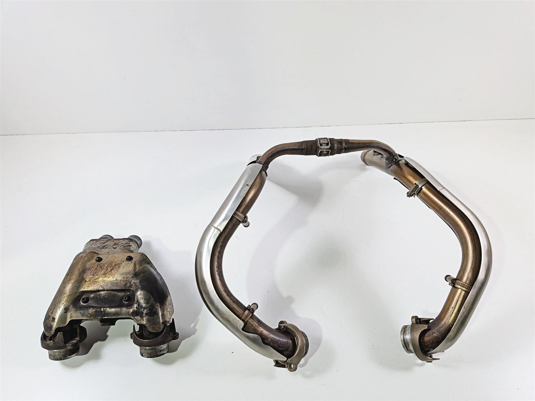 2009 Yamaha VMX17 V-Max 1700 Exhaust Header Pipe Set 2S3-14602-01 2S3-14650-01-Mototech271
