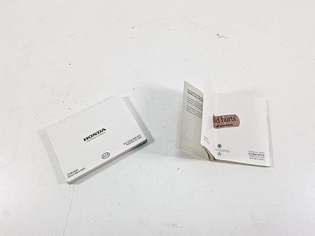 2006 Honda V-Twin VTX1300 R Oem Owners Manual Booklet VTX1300S/R 00X31-MEA-6300 {{ shop.shopifyCountryName }} - Mototech271