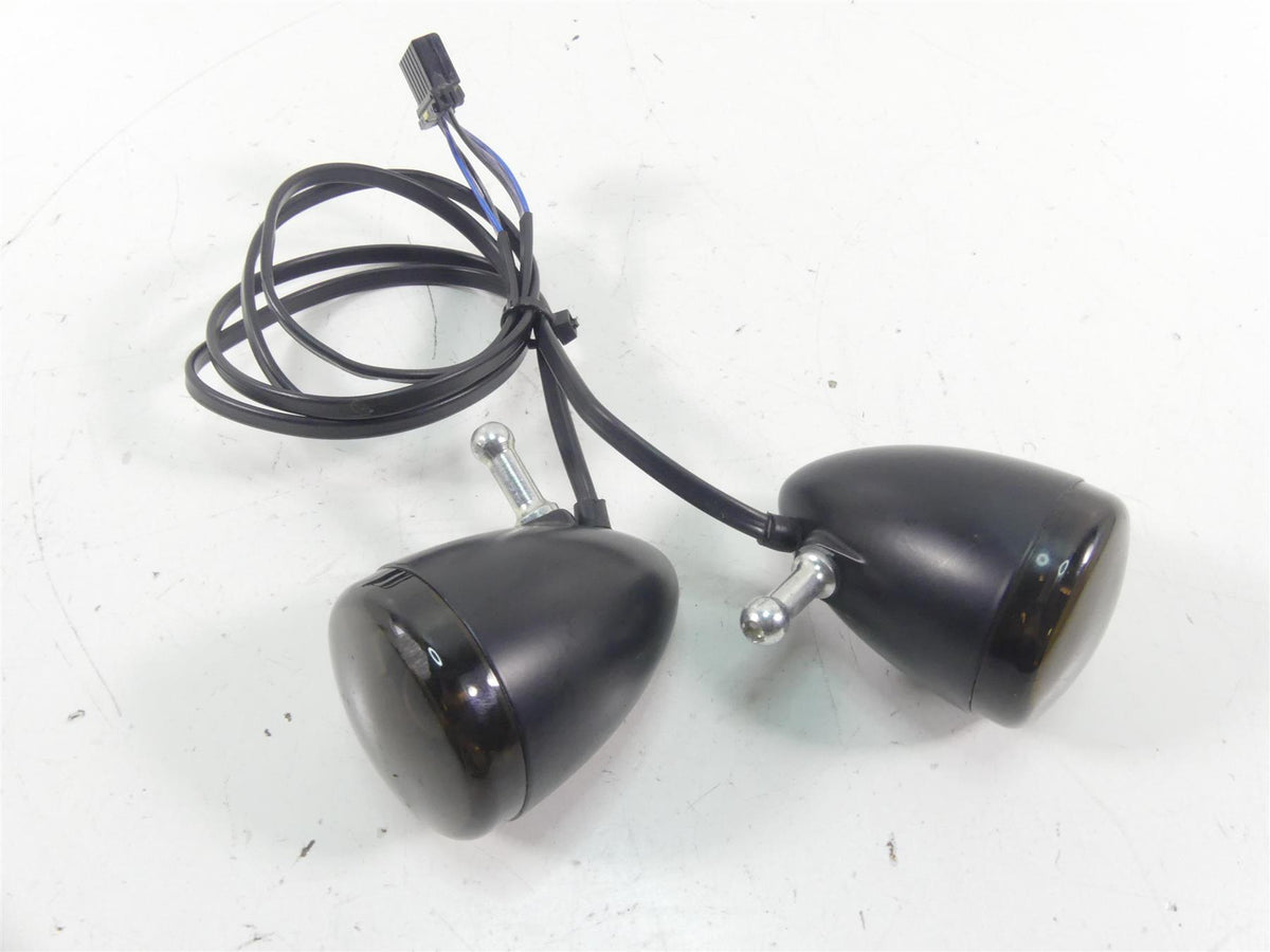 2020 Harley Sportster XL1200 NS Iron Front Smoked Turn Signal Set 68730-07 {{ shop.shopifyCountryName }} - Mototech271