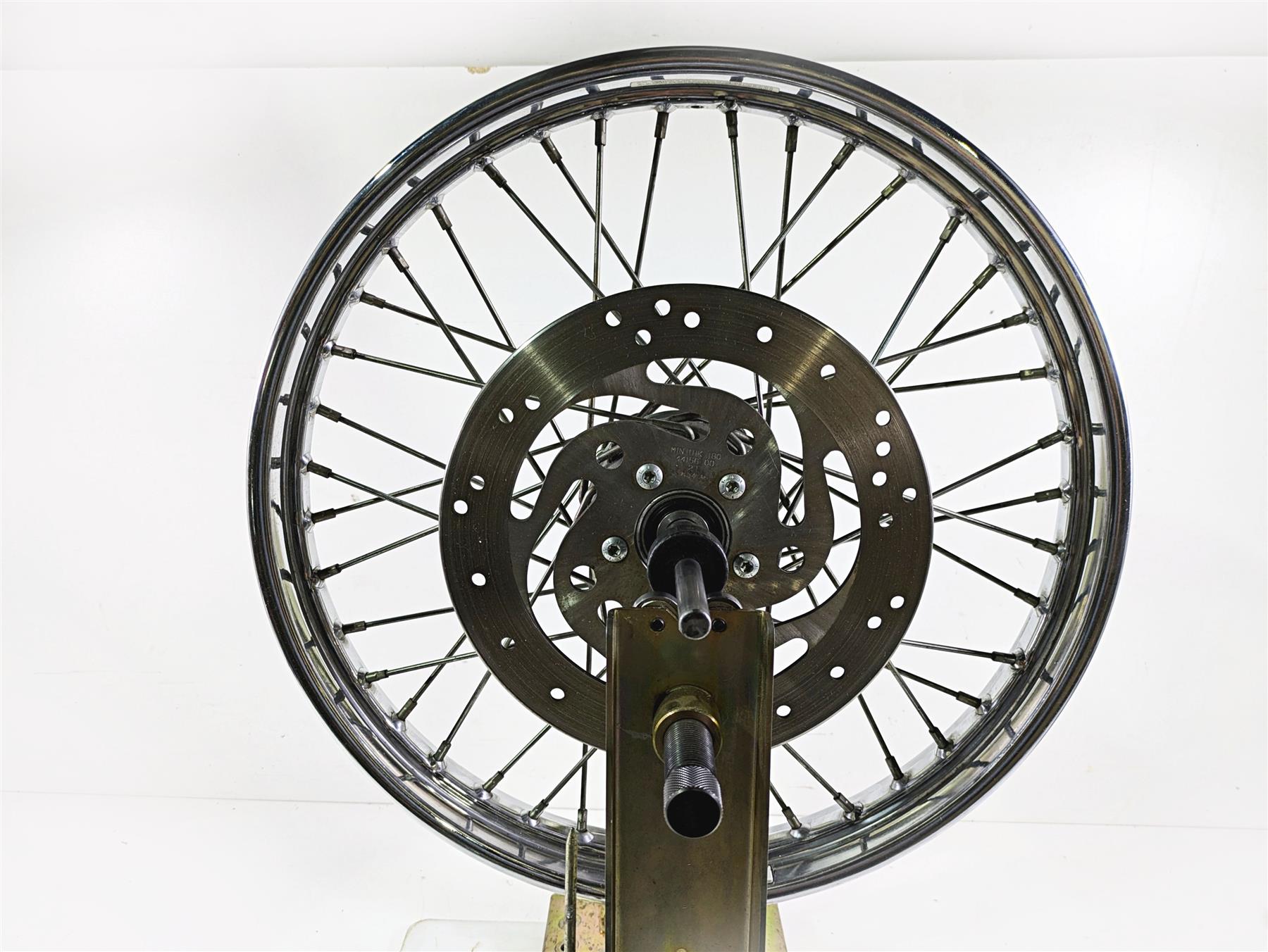 2003 Harley Softail FXSTDI Deuce 100th Straight 21x2.15 Front Wheel 43662-80B | Mototech271