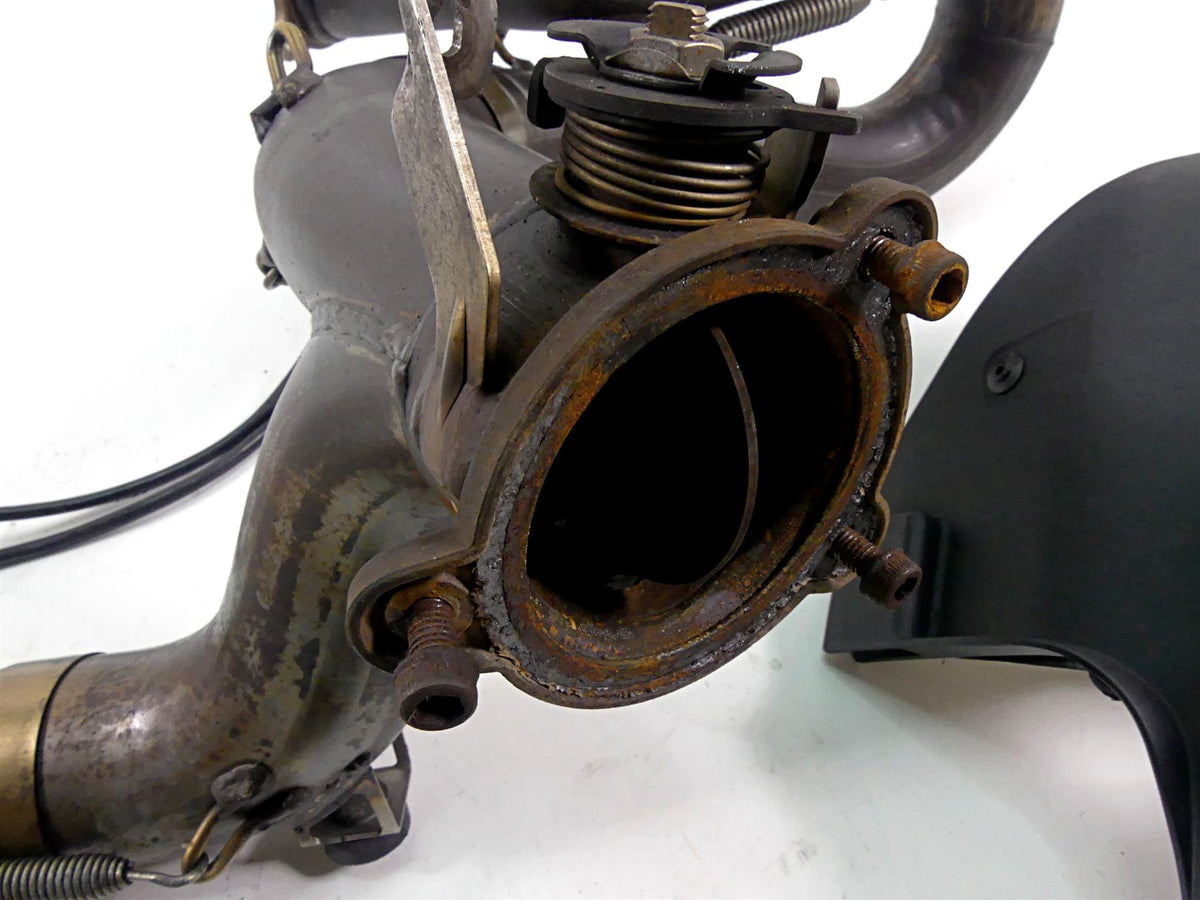 2012 Ducati Panigale 1199S Stock Exhaust Header & Servo Set 57113002C {{ shop.shopifyCountryName }} - Mototech271
