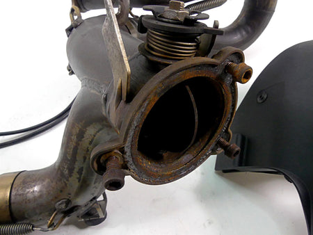 2012 Ducati Panigale 1199S Stock Exhaust Header & Servo Set 57113002C {{ shop.shopifyCountryName }} - Mototech271
