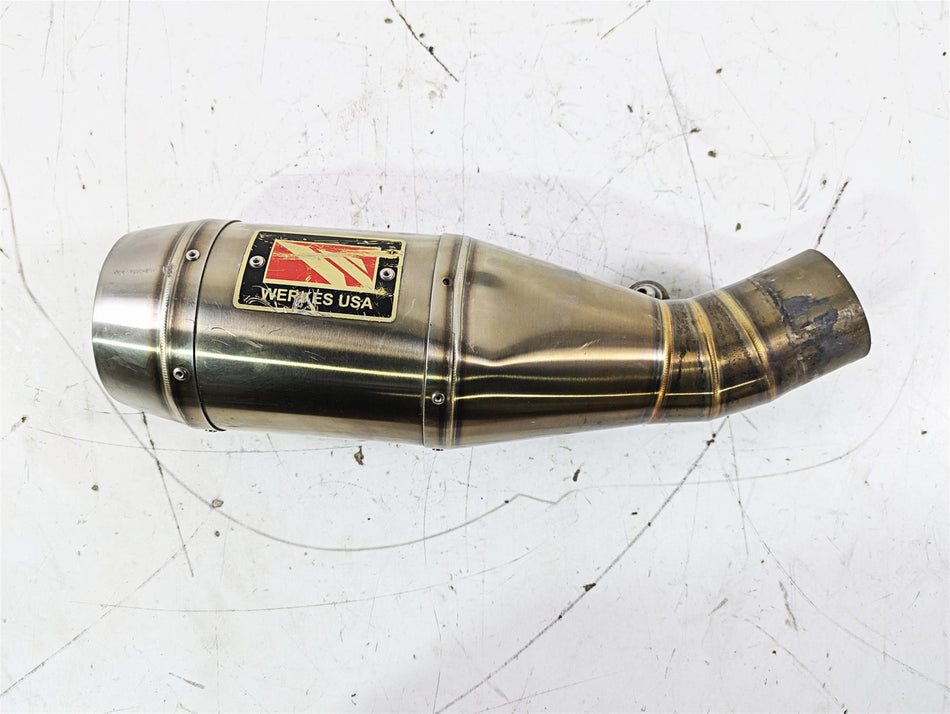2017 Ducati Monster 1200 S Competition Werkes Exhaust Pipe Muffler DENT WDMON4-S {{ shop.shopifyCountryName }} - Mototech271