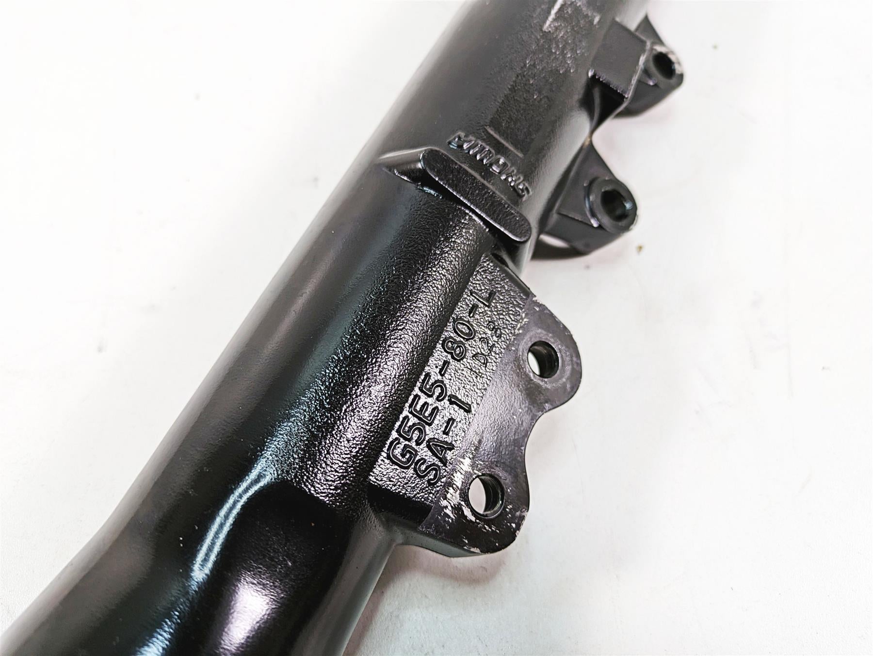2009 Harley FXDF Dyna Fat Bob Showa Left Front Fork Lower Slider 49mm 48740-08A {{ shop.shopifyCountryName }} - Mototech271