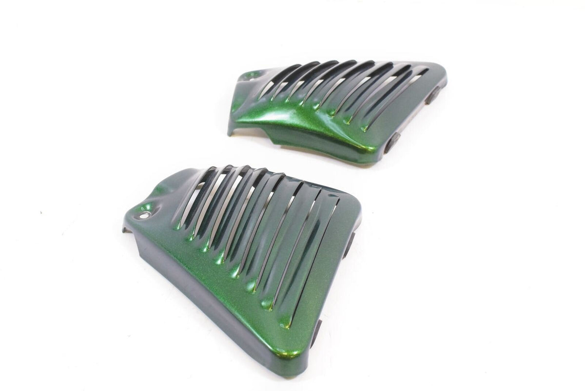 2006 Harley VRSCA V-Rod Frame Neck Cover Set - Dragon Green 66155-03 {{ shop.shopifyCountryName }} - Mototech271