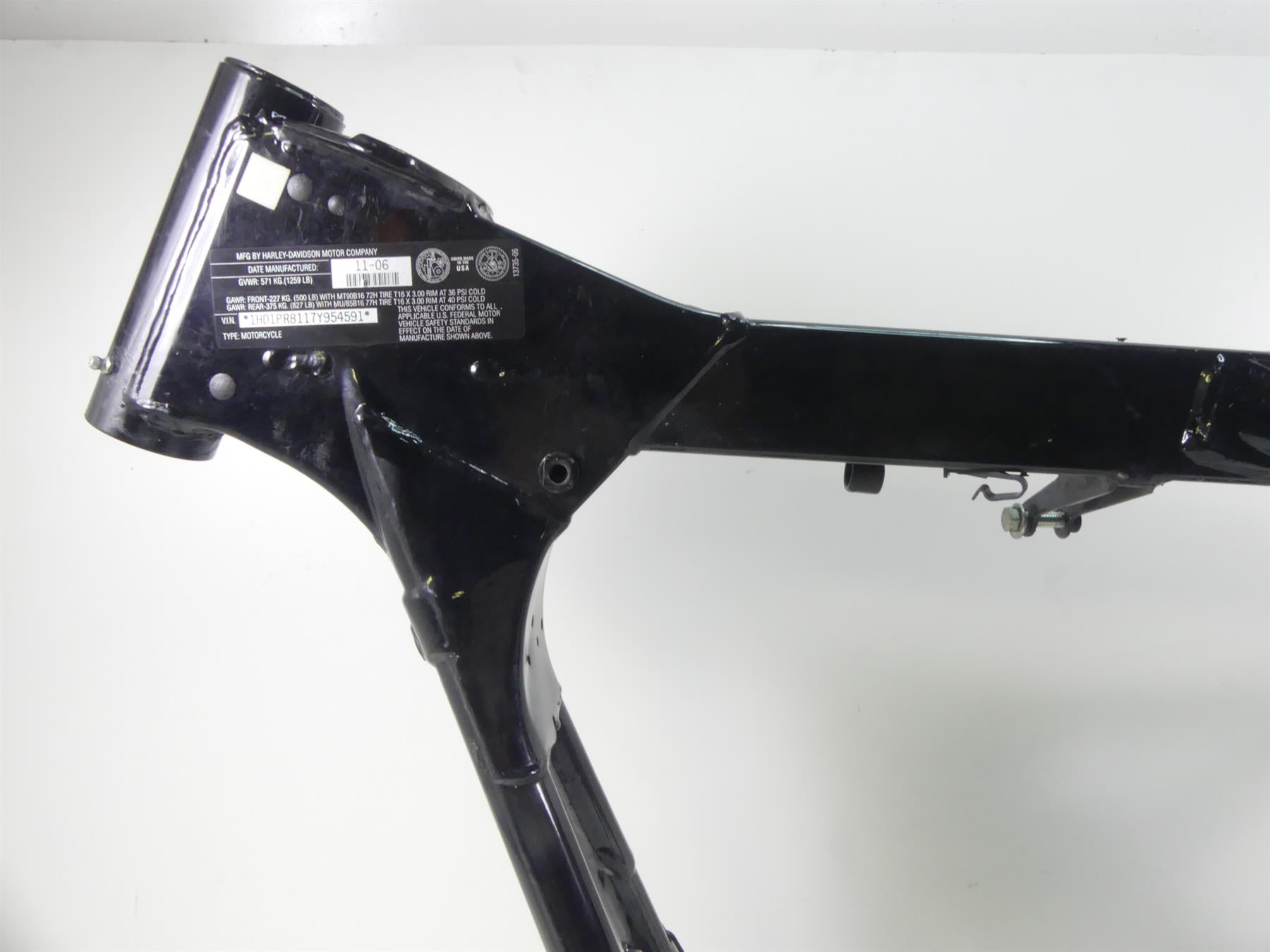 2007 Harley Touring FLHTCU SE CVO Electra Glide Straight Main Frame - Clean Title - 47900-07 {{ shop.shopifyCountryName }} - Mototech271