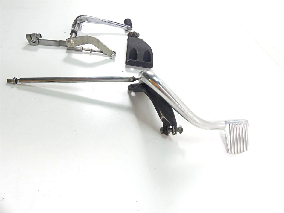 2014 Harley Dyna FXDB Street Bob Mid Front Foot Peg Control Lever Set 50667-07 {{ shop.shopifyCountryName }} - Mototech271