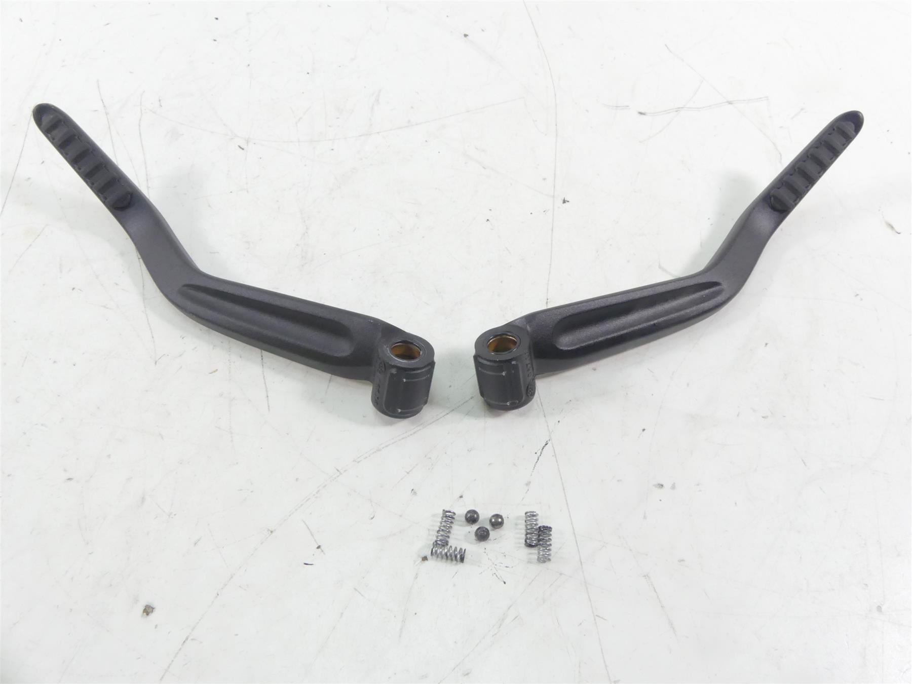 2015 Ducati Diavel Carbon Red Rear Passenger Footpeg Set 46520671A 46520661A