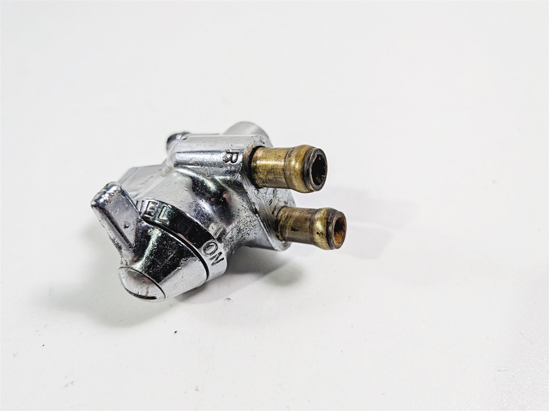 2001 Suzuki VZ800 Marauder Chrome Fuel Gas Petcock 44300-38B13 {{ shop.shopifyCountryName }} - Mototech271