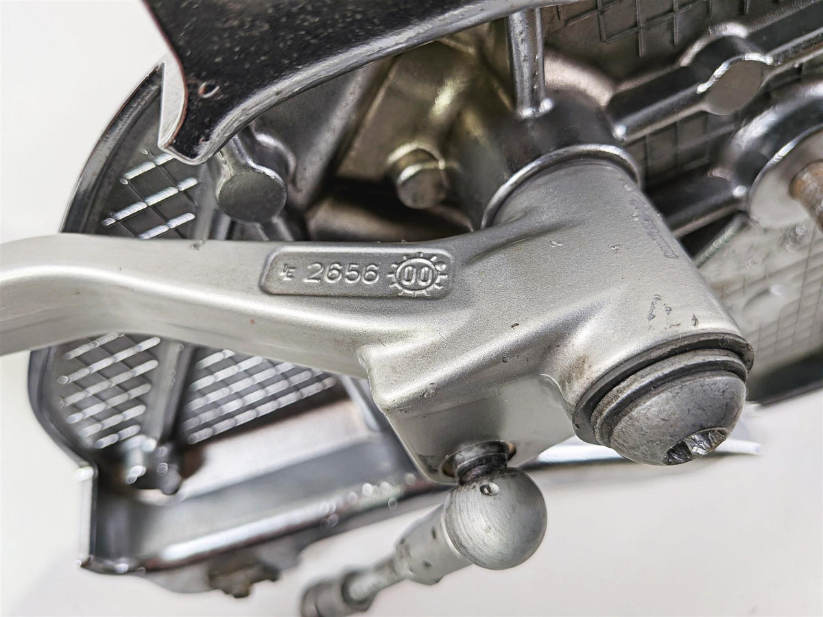 2002 BMW K1200LT 89V3 Left Chrome Footpeg Set & Shifter 46717682133 {{ shop.shopifyCountryName }} - Mototech271
