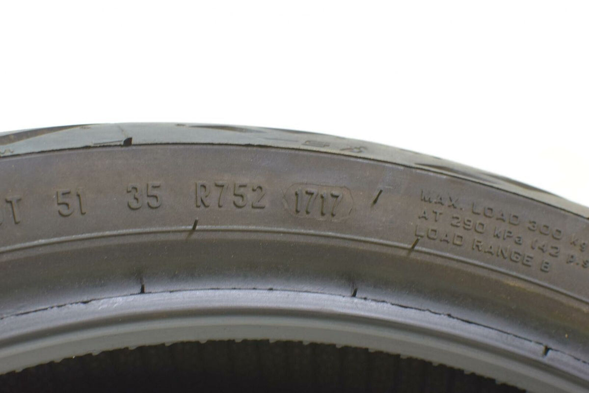 Used Rear Tire Metzeler Sportec M5 Interact 150/60-17 DOT1717 2375200 {{ shop.shopifyCountryName }} - Mototech271