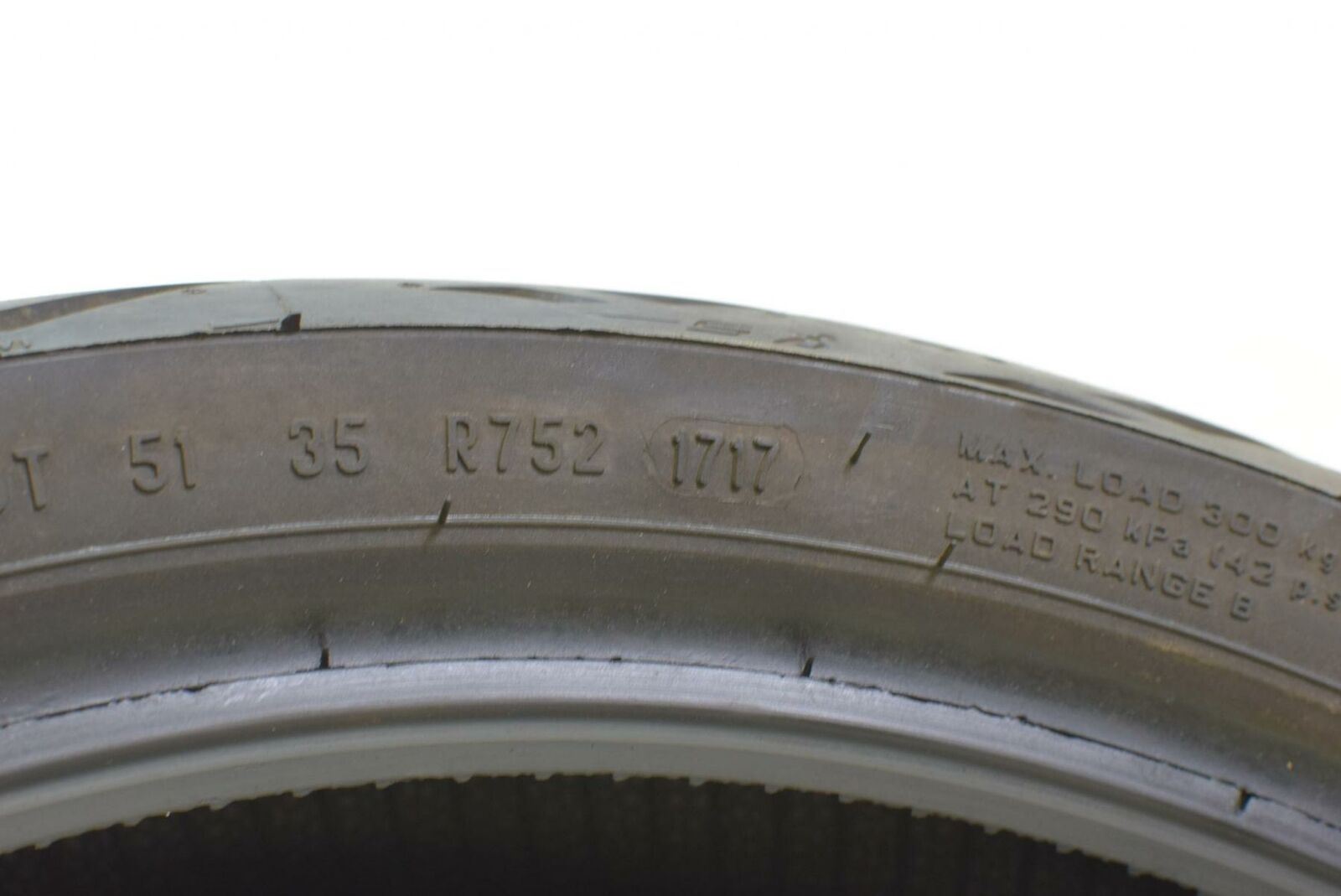 Used Rear Tire Metzeler Sportec M5 Interact 150/60-17 DOT1717 2375200 {{ shop.shopifyCountryName }} - Mototech271