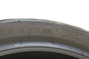 Used Rear Tire Metzeler Sportec M5 Interact 150/60-17 DOT1717 2375200