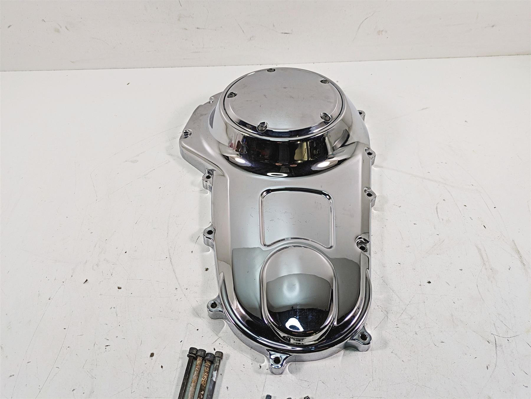 2009 Harley Touring FLHTCU Electra Glide Outer Primary Clutch Cover 60685-07 {{ shop.shopifyCountryName }} - Mototech271