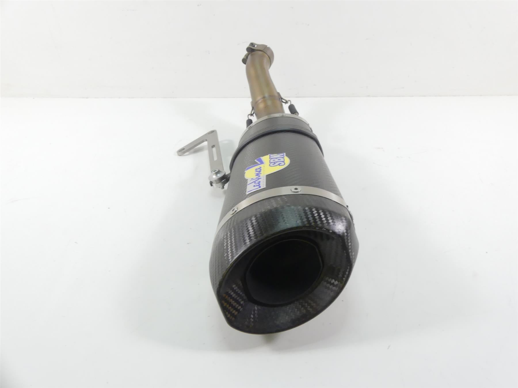 2015 Triumph 1050 Speed Triple R Leo Vince SBK Carbon Exhaust Pipe 8514S#1 {{ shop.shopifyCountryName }} - Mototech271