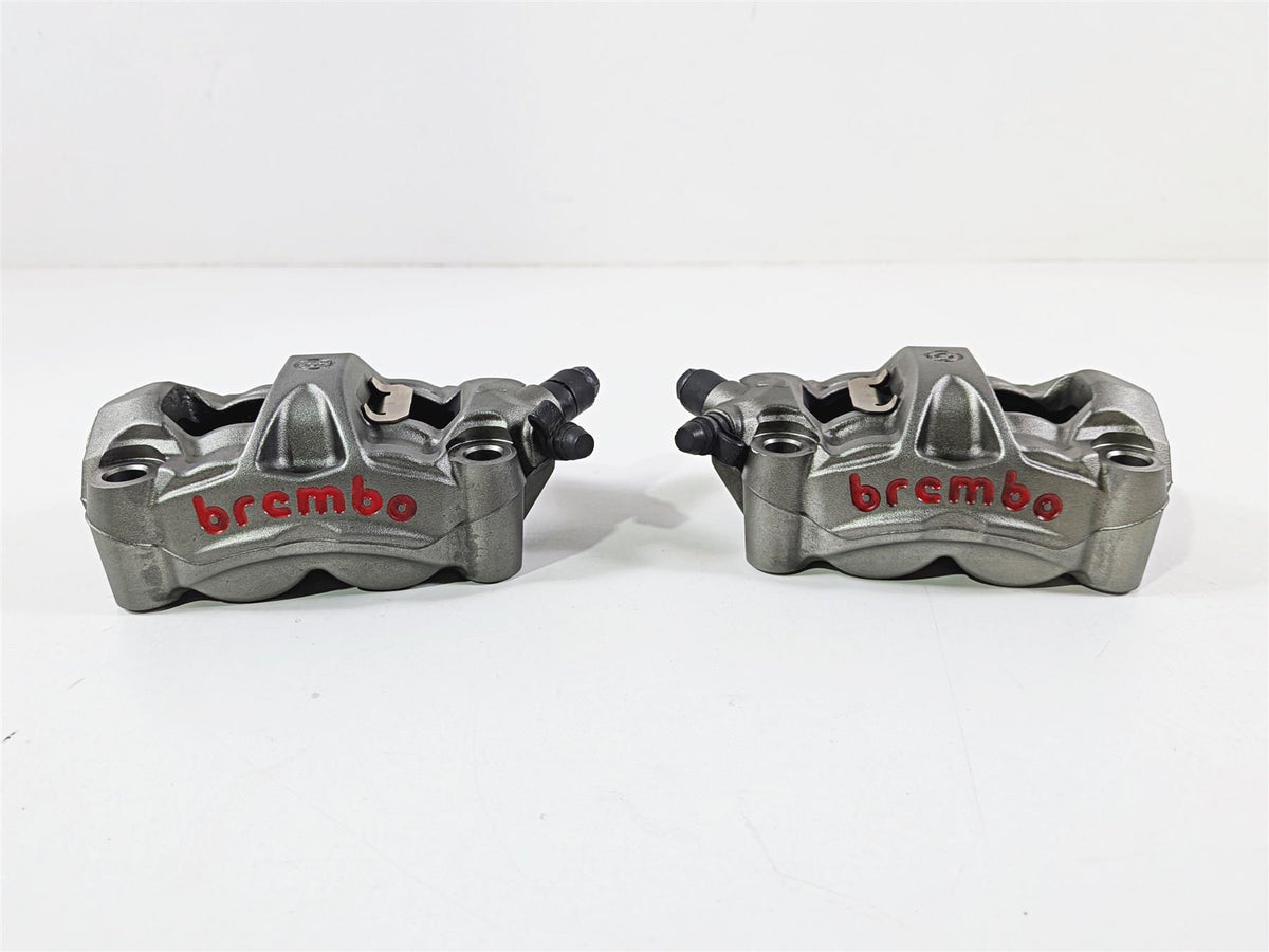 2017 Ducati Panigale 1299 Front Brembo Brake Caliper Set M50 100mm 61041382A-Mototech271