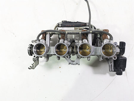 2007 Suzuki GSXR600 Mikuni Throttle Body Bodies FOR PARTS 13405-01H00 13405-01H02 {{ shop.shopifyCountryName }} - Mototech271