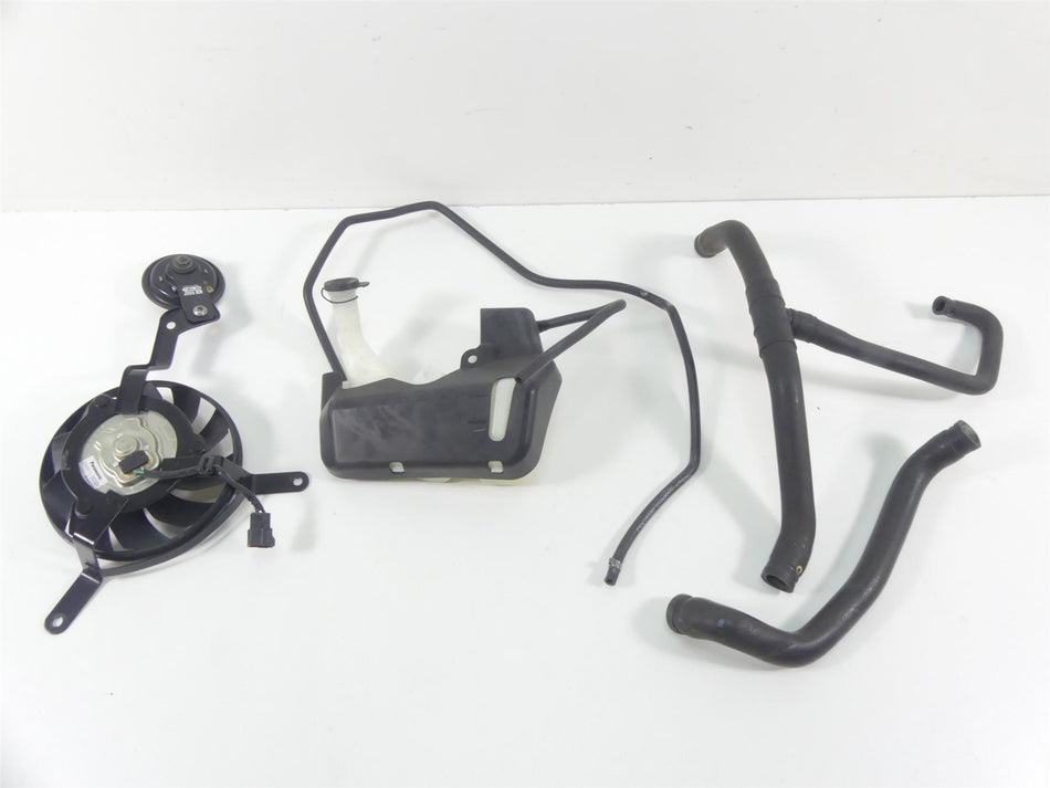 2013 Triumph Street Triple 675R Coolant Fan, Reservoir & Hoses T2100482 {{ shop.shopifyCountryName }} - Mototech271