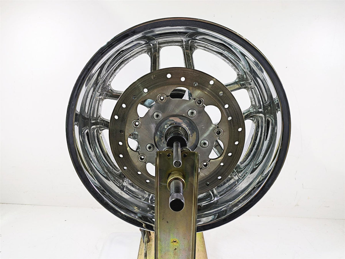 2013 Harley VRSCF Muscle Rod 18x8 Straight Chrome Rear Wheel Rim 40900079 {{ shop.shopifyCountryName }} - Mototech271
