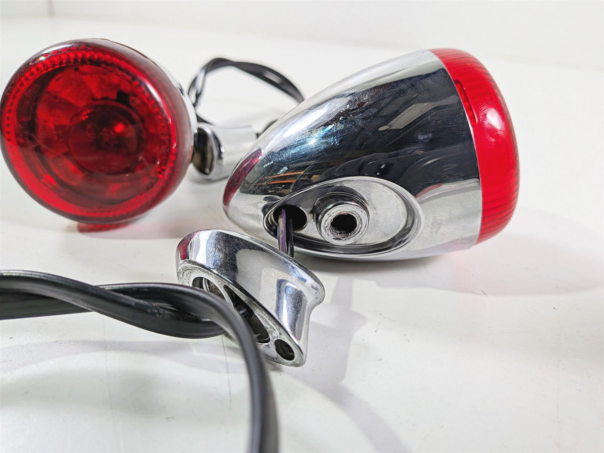 2014 Harley FXSB Softail Breakout Rear Blinker Turn Signal Set 67800223-Mototech271