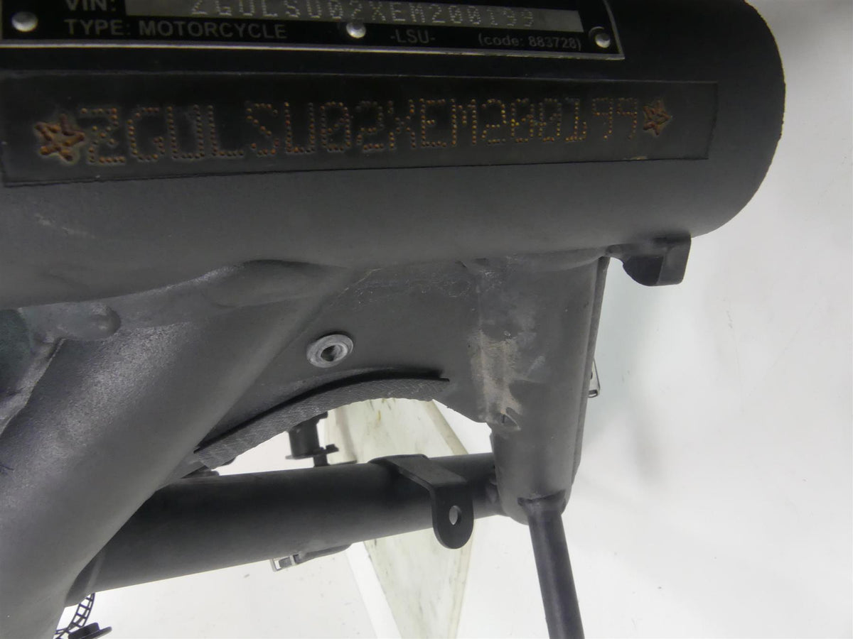 2014 Moto Guzzi Griso 1200 SE 8V Straight Main Frame Chassis With Texas Salvage Title 977350 {{ shop.shopifyCountryName }} - Mototech271