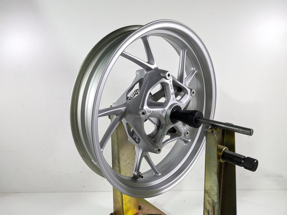 2022 BMW R1250 RT K052 Bent 17x3.5 Front Wheel Rim 36318538086 {{ shop.shopifyCountryName }} - Mototech271