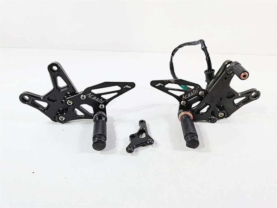 2021 Kawasaki ZX6R ZX636 Ninja Front Arashi Rearset Foot Peg Set - For Parts-Mototech271