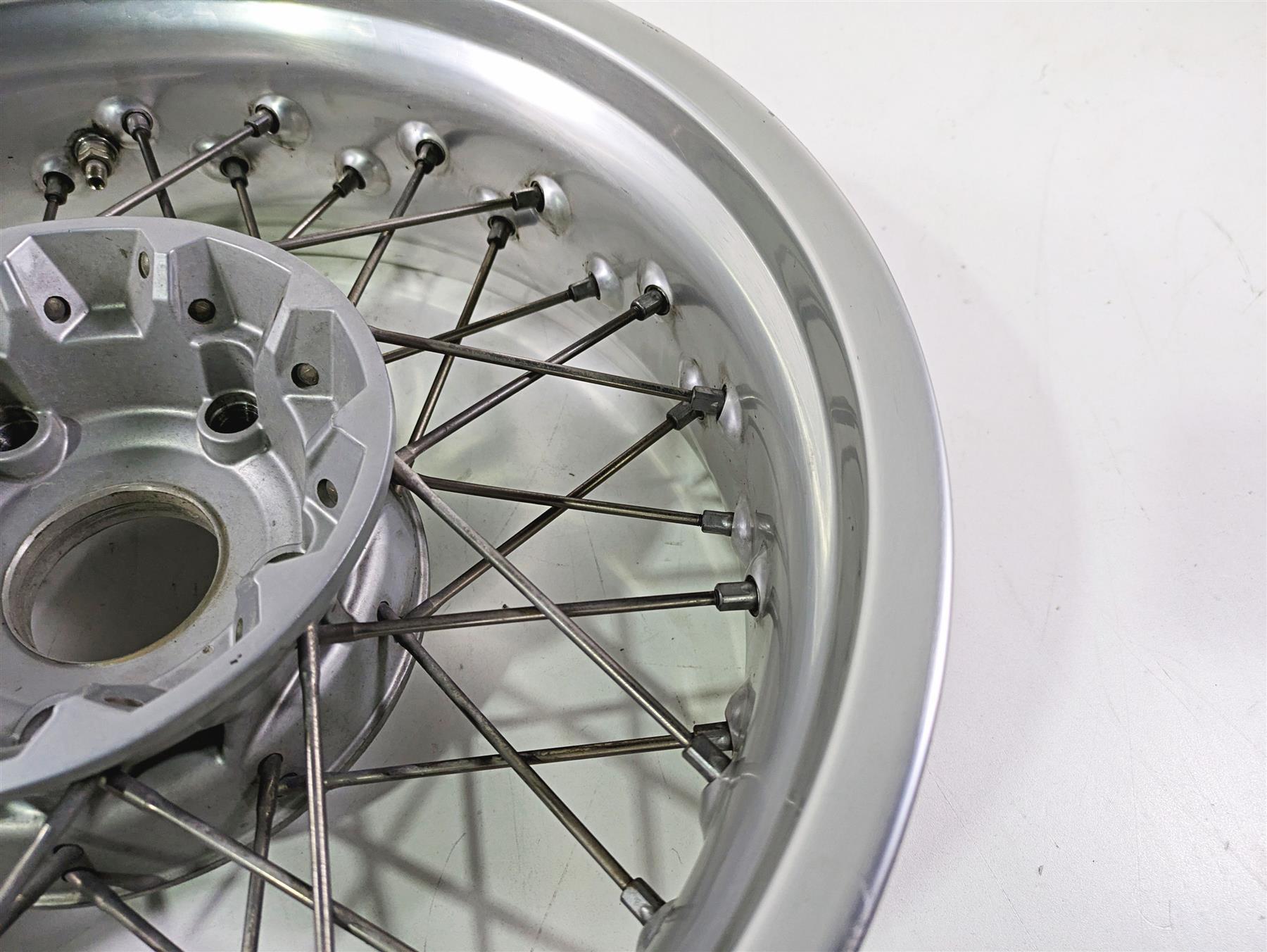 2012 BMW R1200R K27 Straight Behr 17x5.5 Rear Wheel Spoke Rim 36318546288 {{ shop.shopifyCountryName }} - Mototech271