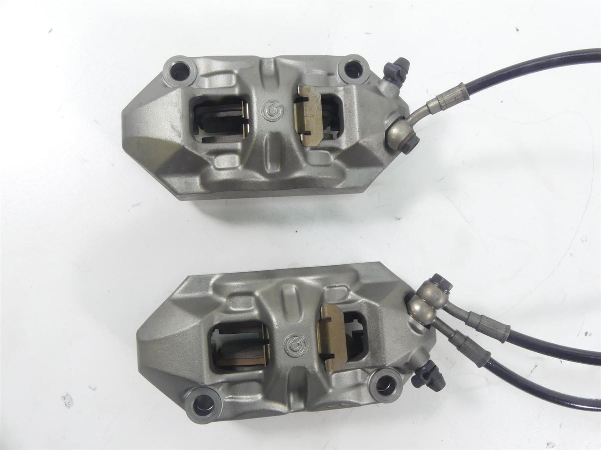 2008 Ducati 1098 S Front Brembo Brake Caliper Set 61040901A 61040911A {{ shop.shopifyCountryName }} - Mototech271