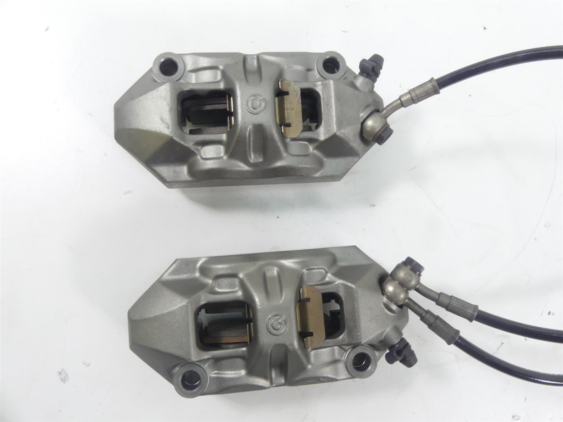 2008 Ducati 1098 S Front Brembo Brake Caliper Set 61040901A 61040911A {{ shop.shopifyCountryName }} - Mototech271