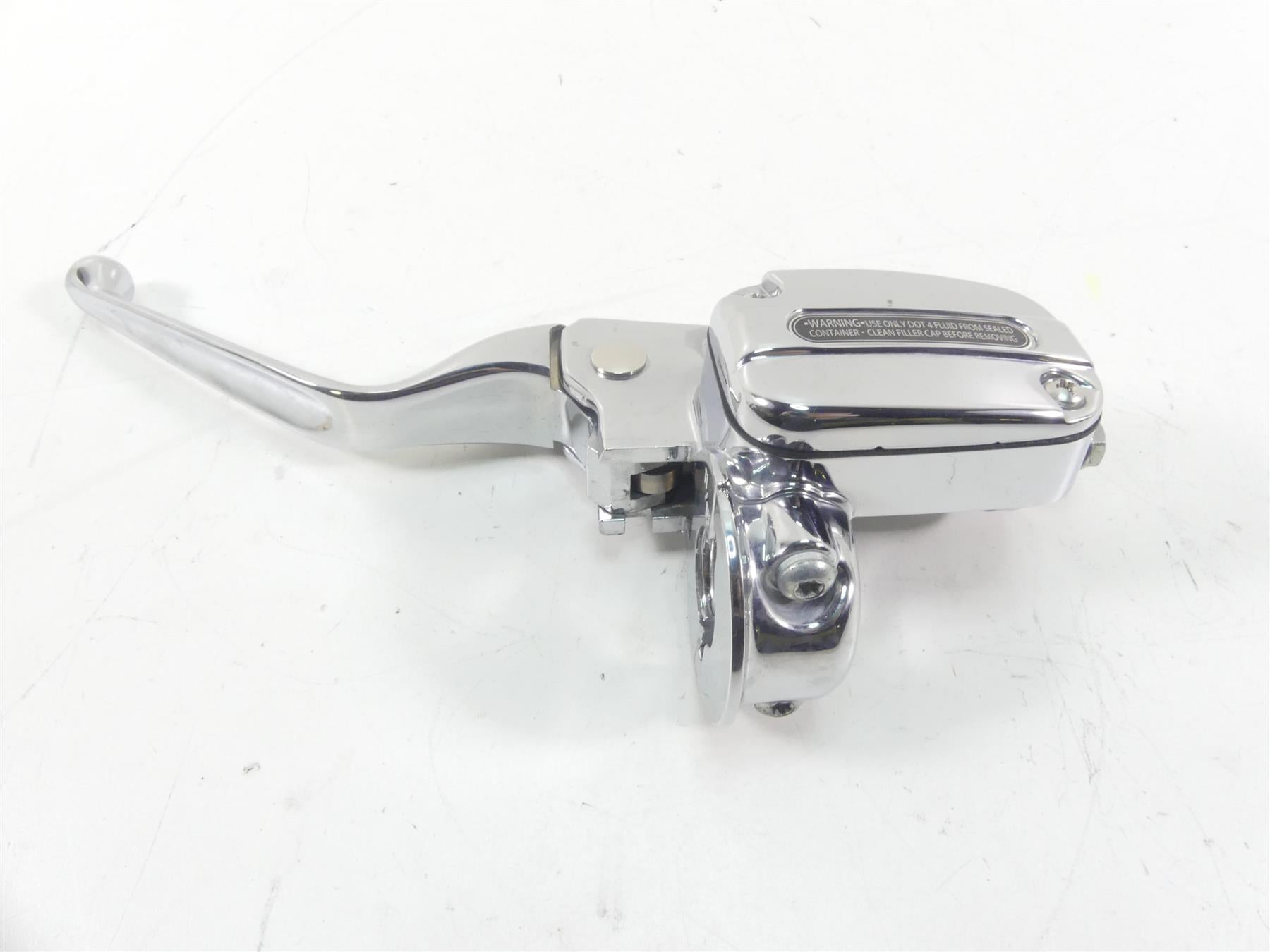 2009 Harley FLHTCU SE4 CVO E-Glide Chrome Clutch Master Cylinder 11/16 36700081D | Mototech271