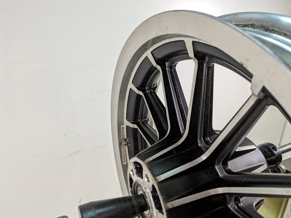 2000 Harley Dyna FXDL Low Rider 13 Spoke Cast Rear Wheel Rim 16x3 41012-00A {{ shop.shopifyCountryName }} - Mototech271