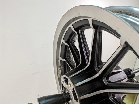 2000 Harley Dyna FXDL Low Rider 13 Spoke Cast Rear Wheel Rim 16x3 41012-00A {{ shop.shopifyCountryName }} - Mototech271